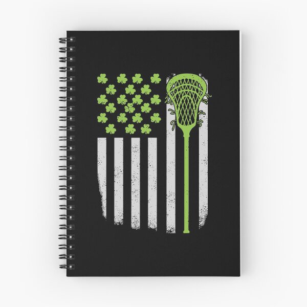 Item preview, St Patricks Day Lacrosse Lax Usa Flag Irish Shamrock designed and sold by IceNiceIce.