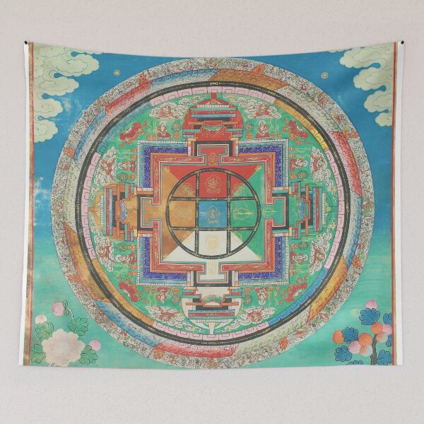 Item preview, Buddhist Mandala Thangka Art designed and sold by CarlsArt.