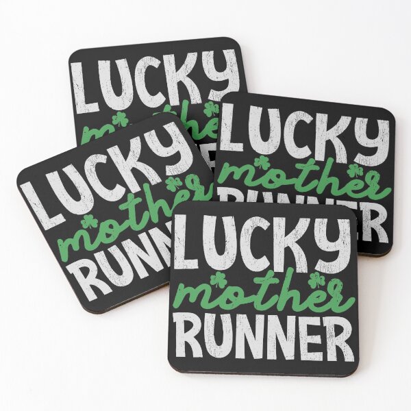 Item preview, St Patricks Day Run Lucky Mother Runner Divertido designed and sold by BallonFlyToSky.
