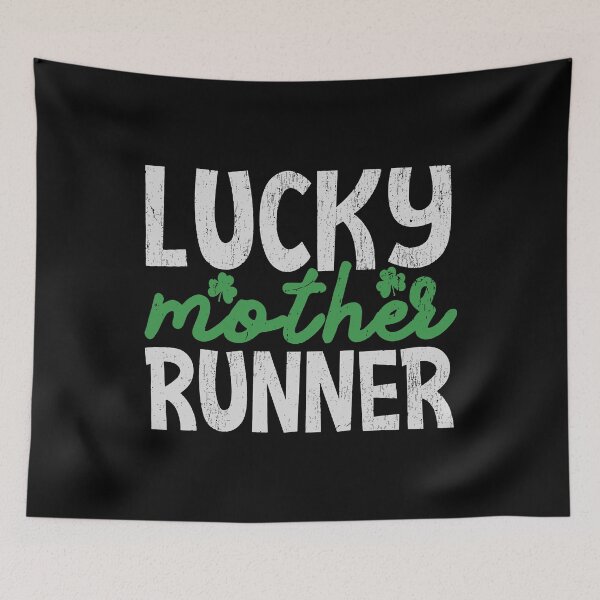 Item preview, St Patricks Day Run Lucky Mother Runner Funny designed and sold by BallonFlyToSky.