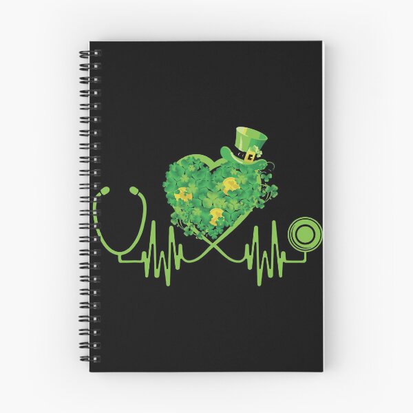 Item preview, Nurse Stethoscope Irish Shamrock St Patricks Day designed and sold by WanitaDesign.