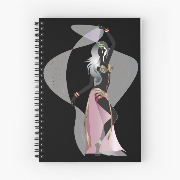 Item preview, Belly dance colorful silhouette movement-three designed and sold by Nobiya.