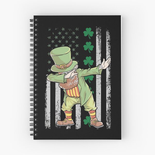 Item preview, St Patricks Day Leprechaun Irish American Flag designed and sold by IceNiceIce.