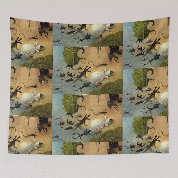 Item preview, creatures and demons by Hieronymus Bosch designed and sold by Vintage Designs +.