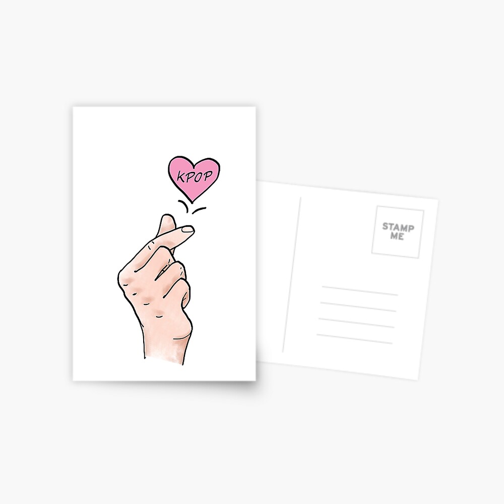 Finger Heart Sticker – allkpop THE SHOP