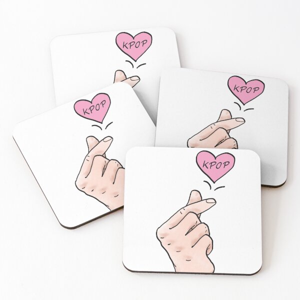 Item preview, I heart KPOP. Kpop Finger Heart. Digital painted finger hearts for all Kpop lovers. designed and sold by MultiFandomFan.