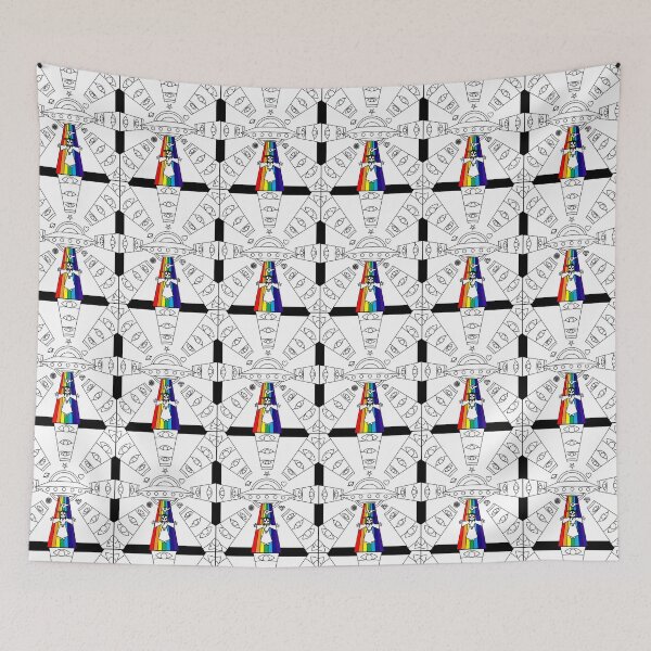 Item preview, Space Jesus Intergalactic Nativity Scene designed and sold by jonah block.