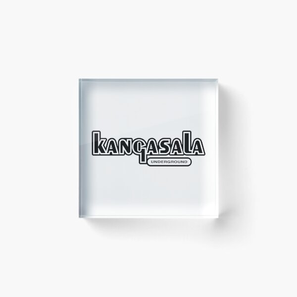 Item preview, Kangasala Underground (musta teksti) designed and sold by futurytmi.