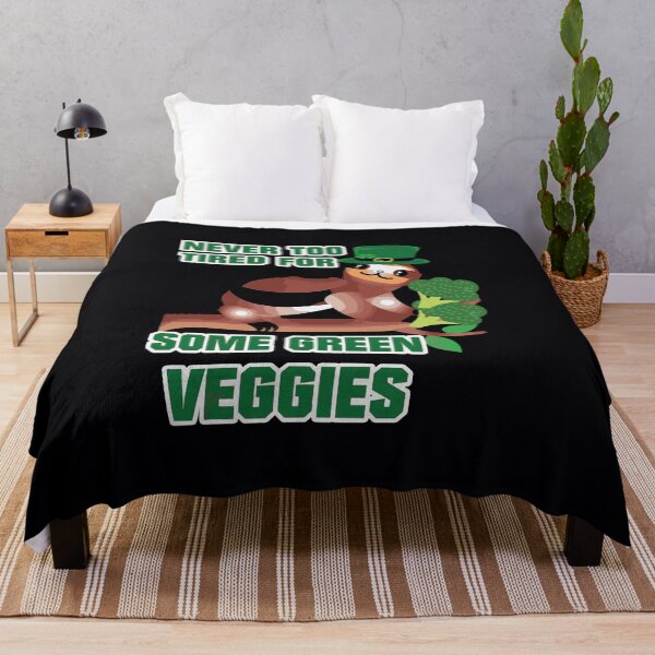 Item preview, St Patricks Day Sloth Vegan Vegetarian Humor designed and sold by BallonFlyToSky.