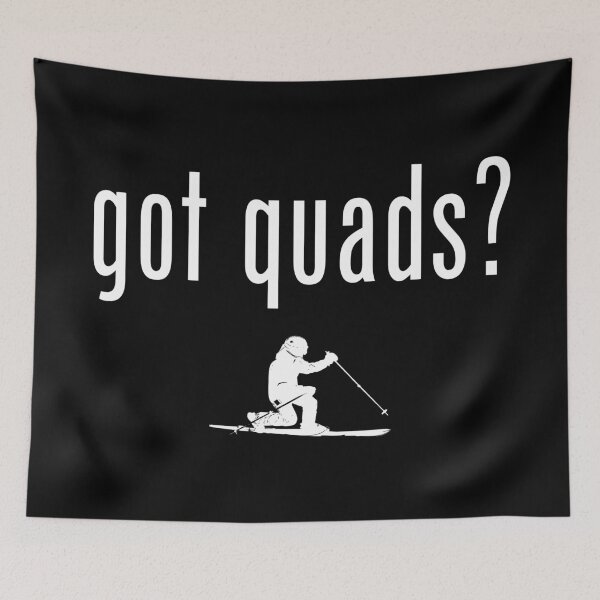 Item preview, Got Quads Telemark Skiing designed and sold by Esskay Designs.