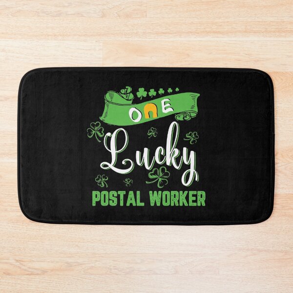 Item preview, One Lucky Postal Worker St Patricks Day designed and sold by WanitaDesign.