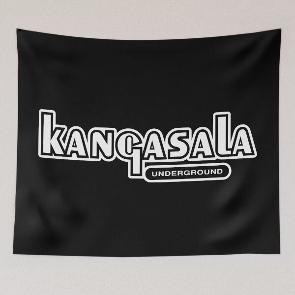 Item preview, Kangasala Underground (valkoinen teksti) designed and sold by futurytmi.