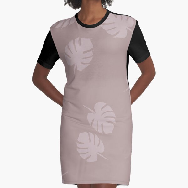 Feuilles - Minimalist Robe t-shirt
