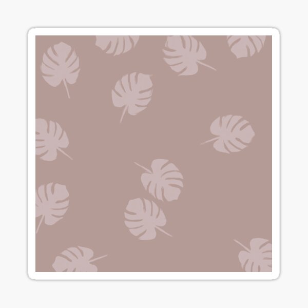 Feuilles - Minimalist Sticker