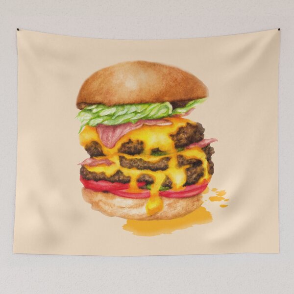 Item preview, Big Juicy Cheeseburger designed and sold by AmandaDilworth.