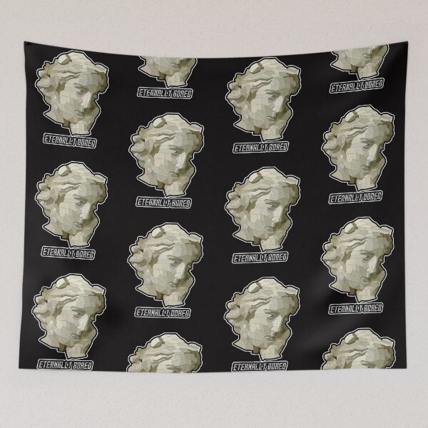 Item preview, Eternally Bored Classic Greek Sculpture Low Poly Graphic designed and sold by RosalieReeves.