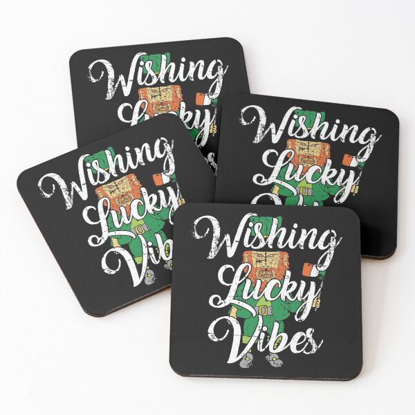 Item preview, St Patricks Day Leprechaun Wishing Lucky Vibes Scary Irish designed and sold by IceNiceIce.