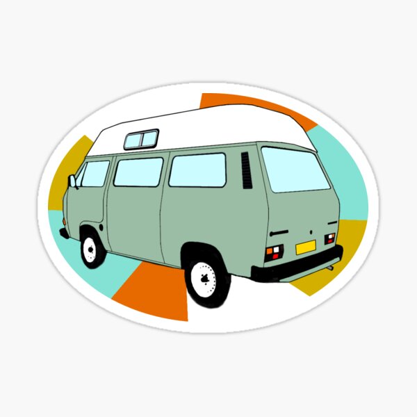 Vw T25 Stickers | Redbubble