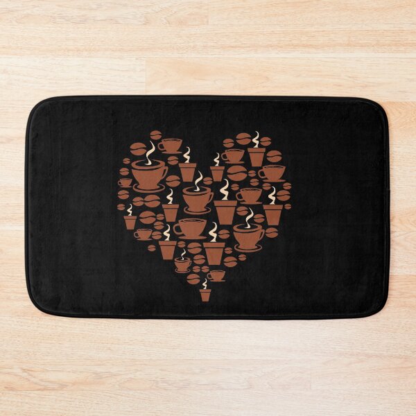 Item preview, Coffee Lover Heart designed and sold by madtoyman.