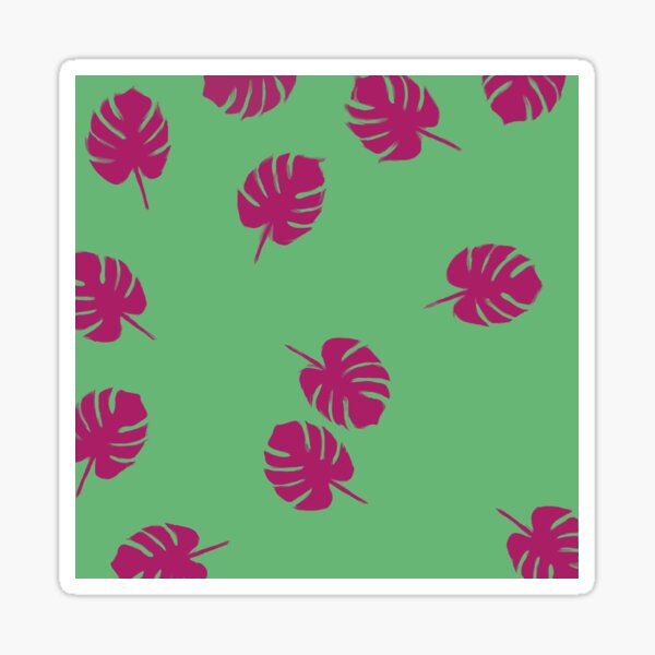 Feuilles - Minimalist Sticker
