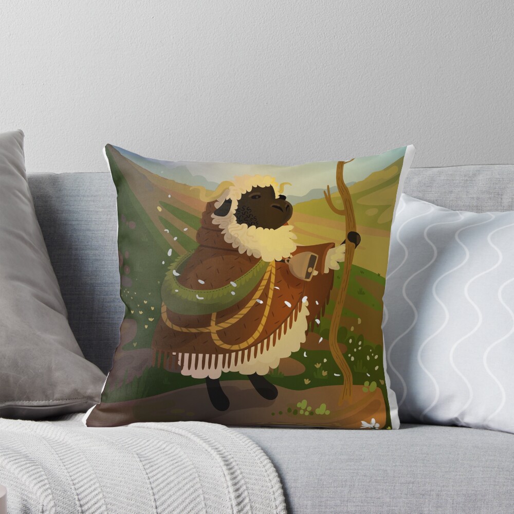 Item preview, Throw Pillow designed and sold by jaffajam.