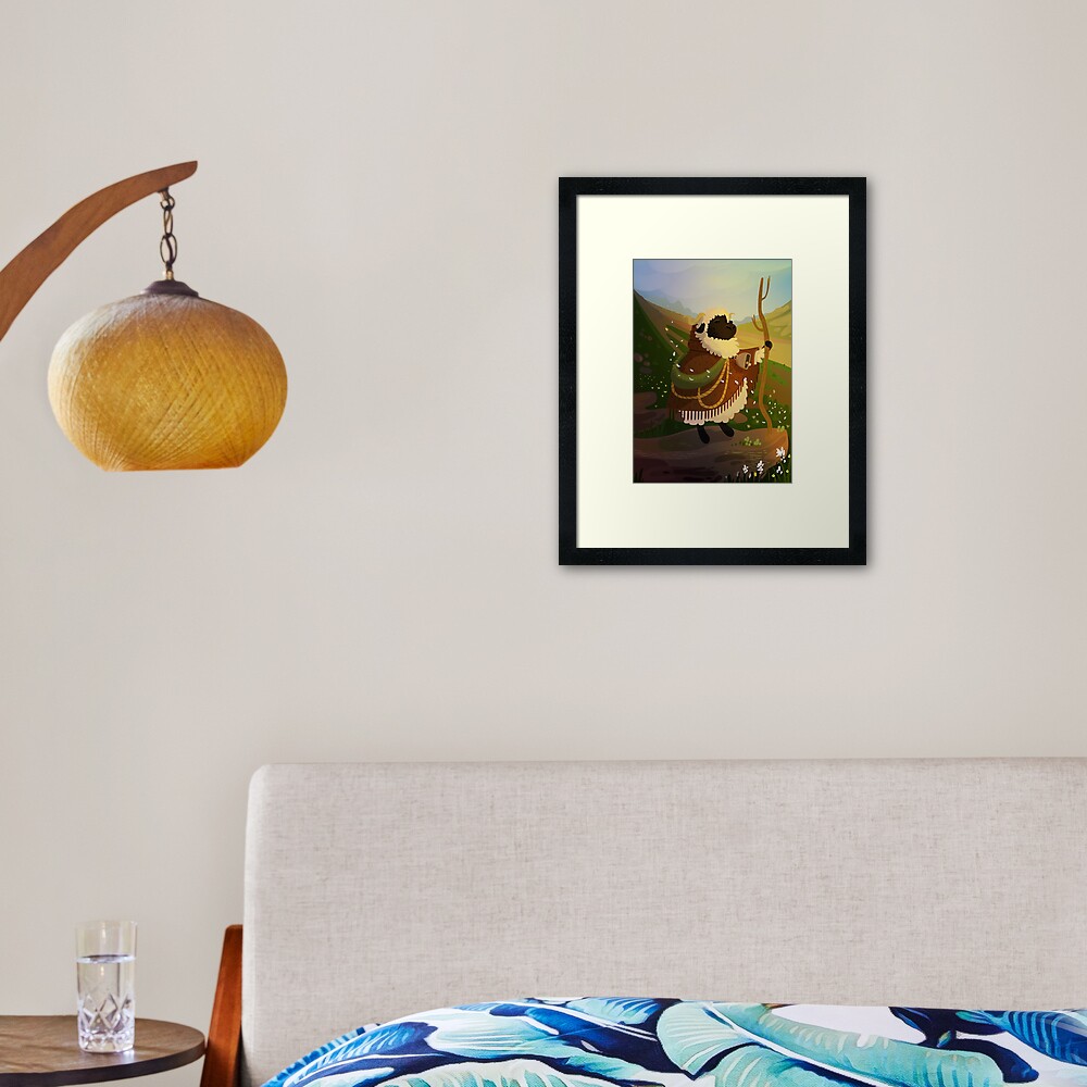 Item preview, Framed Art Print designed and sold by jaffajam.