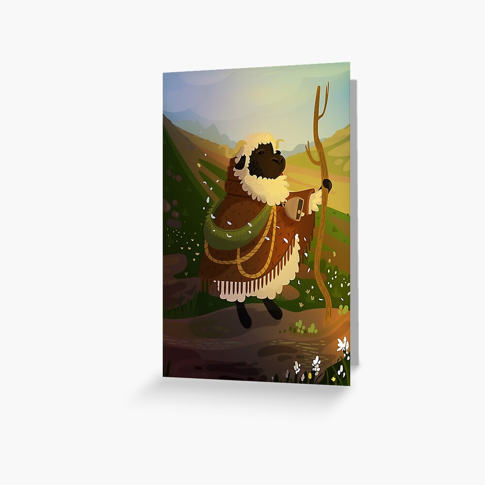 Item preview, Greeting Card designed and sold by jaffajam.