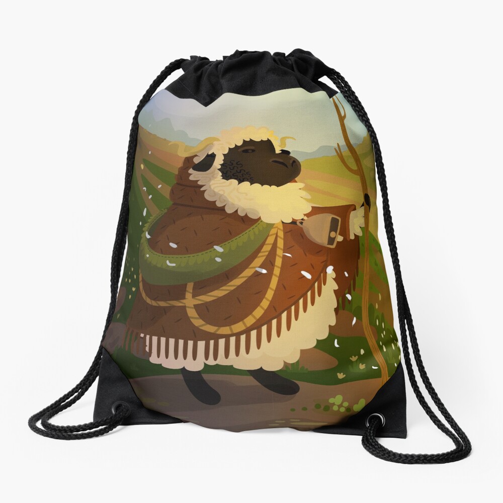 Item preview, Drawstring Bag designed and sold by jaffajam.