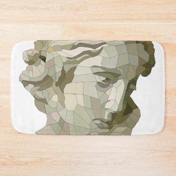 Item preview, Classic Greek Sculpture of a Woman Low Poly Graphic designed and sold by RosalieReeves.