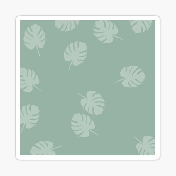 Feuilles - Minimalist Sticker