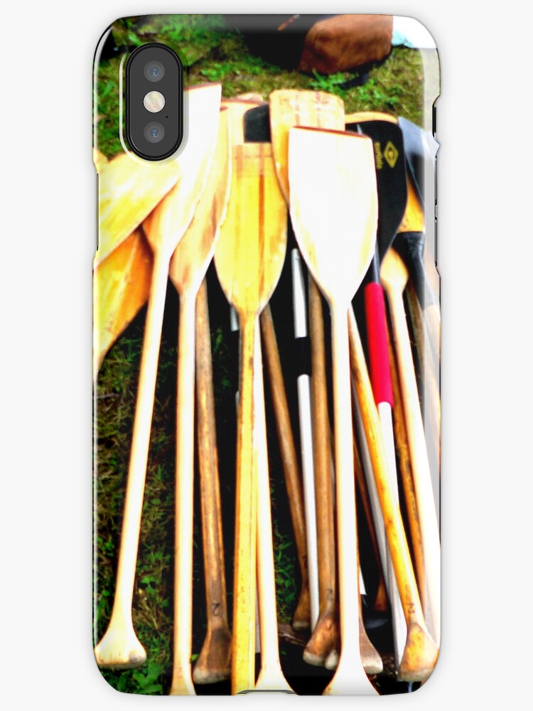 "Canoe Paddles iPhone case" iPhone Cases & Skins by andytechie Redbubble