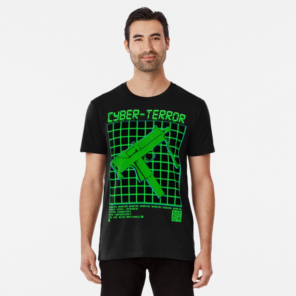 CYBER-TERR0R Premium T-Shirt