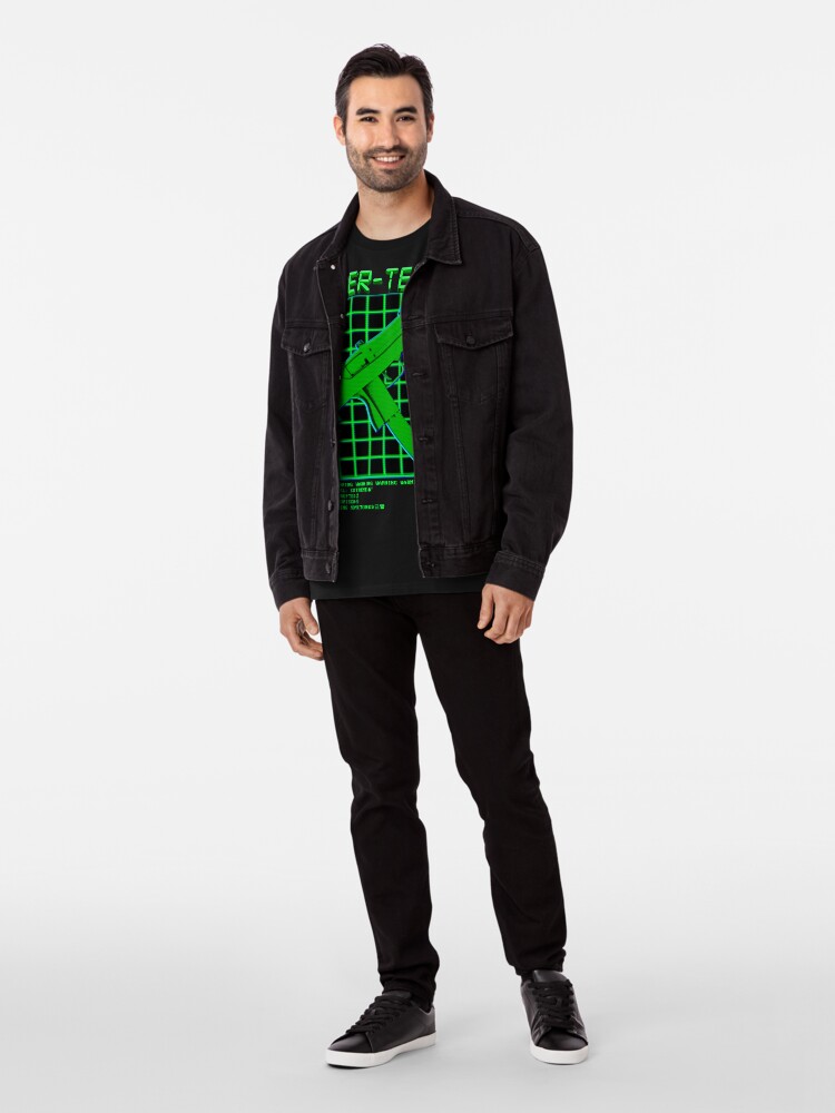 Alternate view of CYBER-TERR0R Premium T-Shirt
