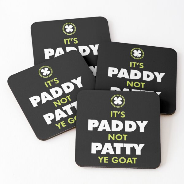 Item preview, Paddy Not Patty Correct Saying Saint Patricks Day designed and sold by WanitaDesign.