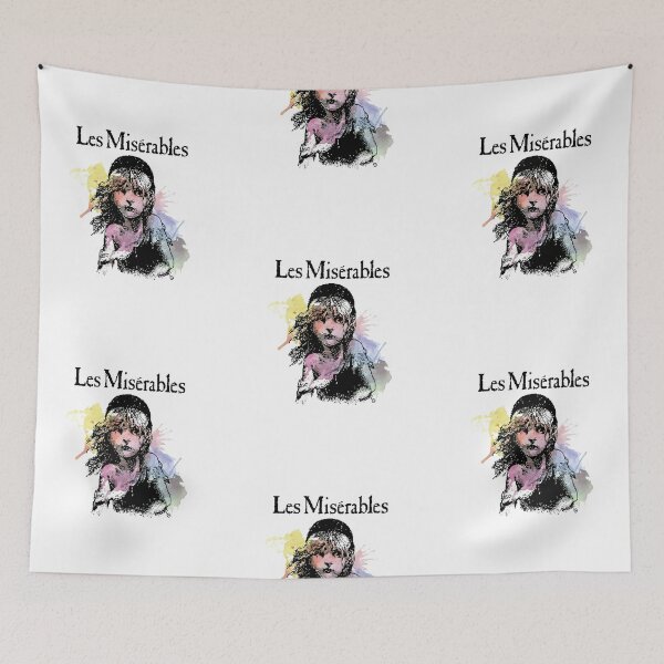 Item preview, Les Miserables Watercolour Art Cosette, Victor Hugo designed and sold by Rebel Misfits.