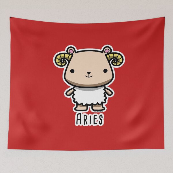 Item preview, Aries zodiac teddy bear T-shirt designed and sold by doodletales.