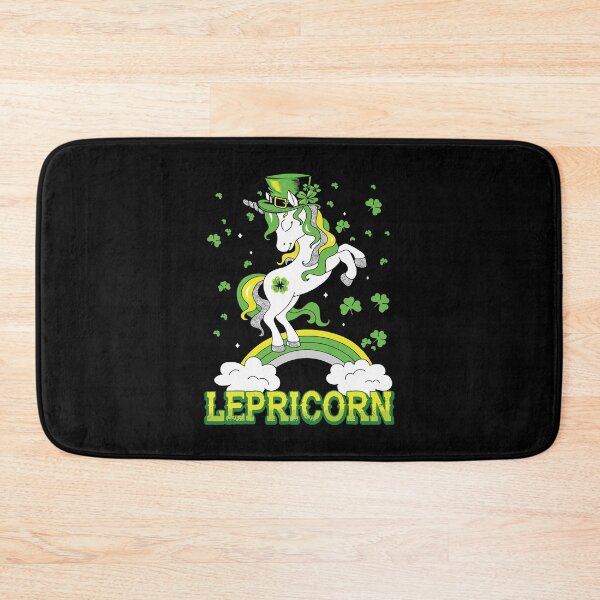 Item preview, St Patricks Day Unicorn Irish Lepricorn Leprechaun Shamrock designed and sold by BallonFlyToSky.
