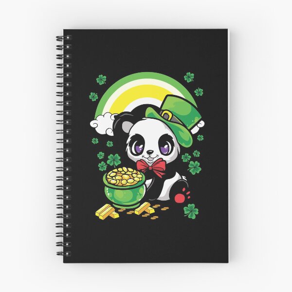 Item preview, Panda Leprechaun St Patricks Day Shamrock St Pattys Day designed and sold by WanitaDesign.
