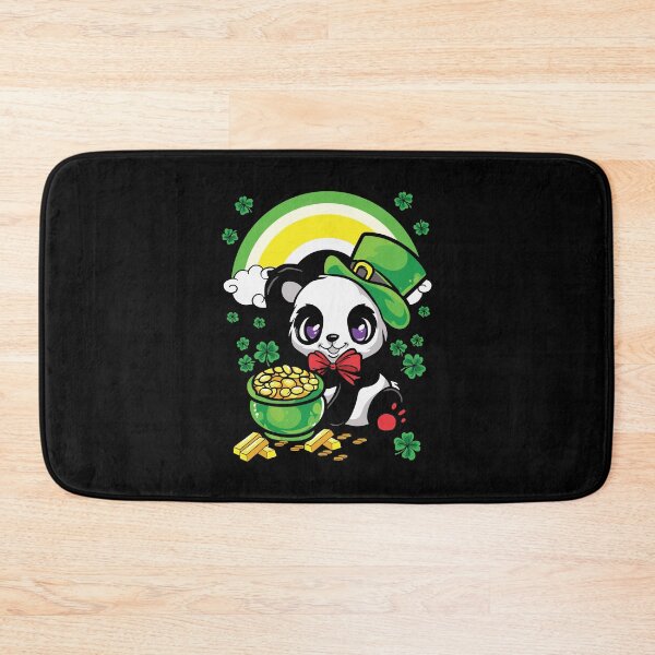 Item preview, Panda Leprechaun St Patricks Day Shamrock St Pattys Day designed and sold by WanitaDesign.