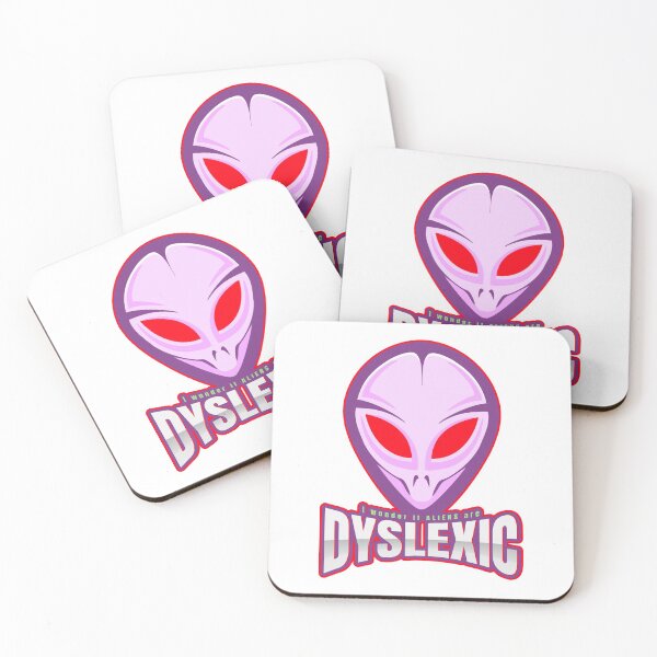 Item preview, DYSLEXIC TSHIRT I wonder if Aliens are Dyslexic designed and sold by domdjs4239.