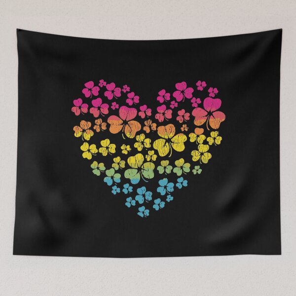 Item preview, Pansexual Shamrocks Pan Pride Flag St Patricks Day Clovers designed and sold by WanitaDesign.