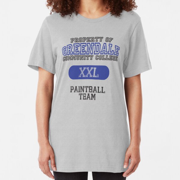 Greendale paintball team Slim Fit T-Shirt