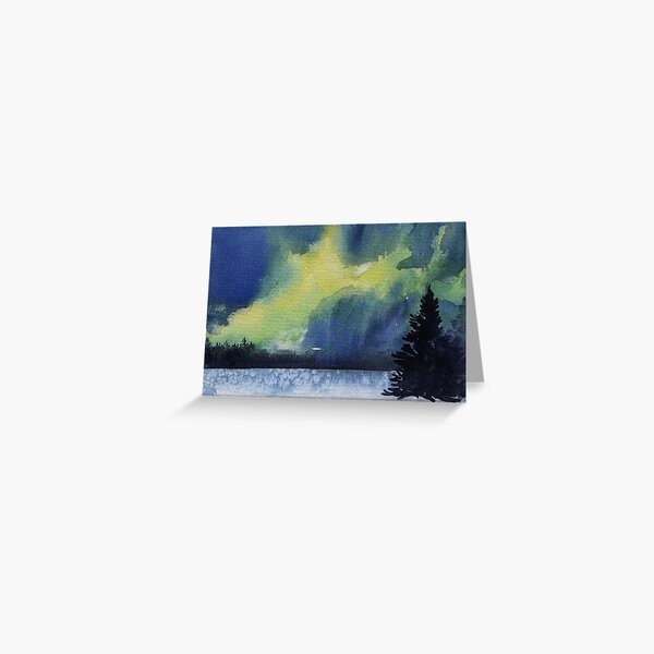 Aurora Greeting Card