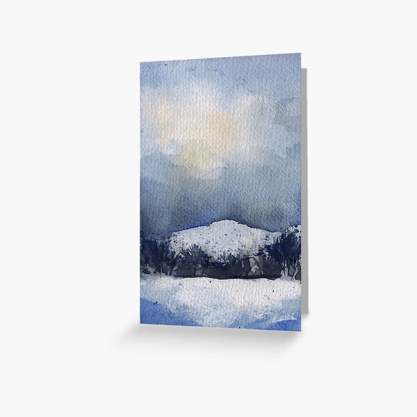 County Mayo Snow Greeting Card