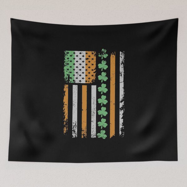 Item preview, St Patricks Day Usa Ireland Flag Shamrocks Funny designed and sold by BallonFlyToSky.