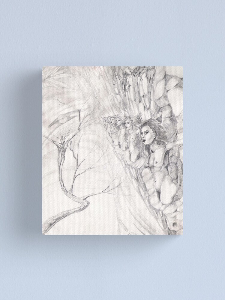 Alternate view of Sirens Canvas Print