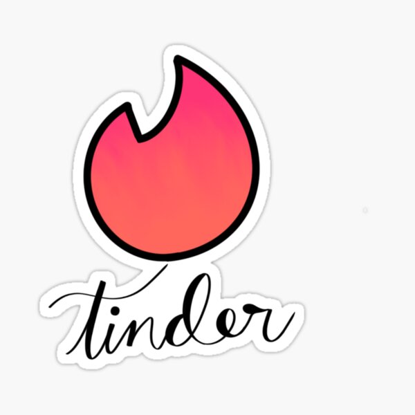 Sticker Tinder App Redbubble