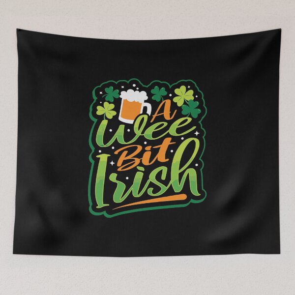 Item preview, St Patricks Day Wee Bit Irish Pub Green Beer Party designed and sold by BallonFlyToSky.