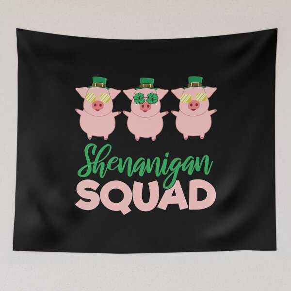 Item preview, Pig Squad Lucky St Patricks Day 2020 Team designed and sold by KiteOfWind.