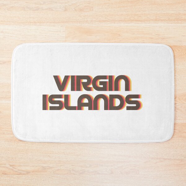 Item preview, Virgin Islands Retro designed and sold by designkitsch.